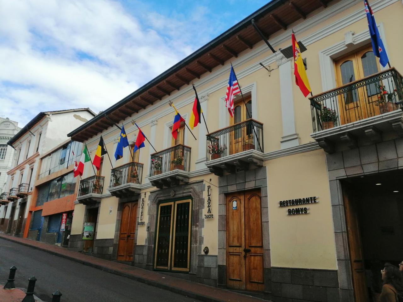 Hotel Boutique Plaza Sucre Quito Zewnętrze zdjęcie
